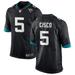 Andre Cisco Men's Nike Black Jacksonville Jaguars Custom Game Jersey
