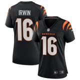 Trenton Irwin Women's Nike Black Cincinnati Bengals Game Custom Jersey