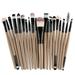KIHOUT Deals 20Pcs Makeup Brush Set Premium Synthetic Professional Makeup Brushes Eye Makeup Color Cosmetic Tool Set A Gift for a Female Friend