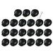 Mask Breather Valve 24pcs Mask Breather Replaceable Breathing Professional Mask Accessories Supplies for Men Women (Black)