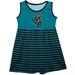 Girls Infant Vive La Fete Teal Coastal Carolina Chanticleers Striped Tank Top Dress