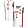 Unisex GameDay Greats #1 White Boston College Eagles Lightweight Basketball Jersey