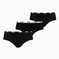 PUMA Hipster Panties Women's Underwear 3 Pack, Black, size Medium