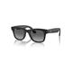 Ray-Ban Smart Glasses | Meta Wayfarer Unisex Black Frame Grey Lenses 50-22 Facebook Glasses