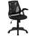 Flash Furniture Sam Ergonomic Mesh Swivel Mid-Back Task Office Chair, Black (GOWY82)