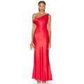 Staud Ashanti Dress in Red Rose - Red. Size L (also in ).