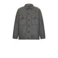 ALPHA INDUSTRIES Field Shirt Jacket Gen Ii in Dark Charcoal Heather - Grey. Size M (also in L, S, XL/1X).