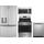 GE 4 Piece Kitchen Appliances Package with French Door Refrigerator, Gas Range, Dishwasher and Over the Range Microwave in Stainless Steel GERERADWMW1