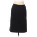 United Colors Of Benetton Casual Skirt: Black Bottoms - Women's Size 42