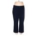 Lee Casual Pants - High Rise: Blue Bottoms - Women's Size 16