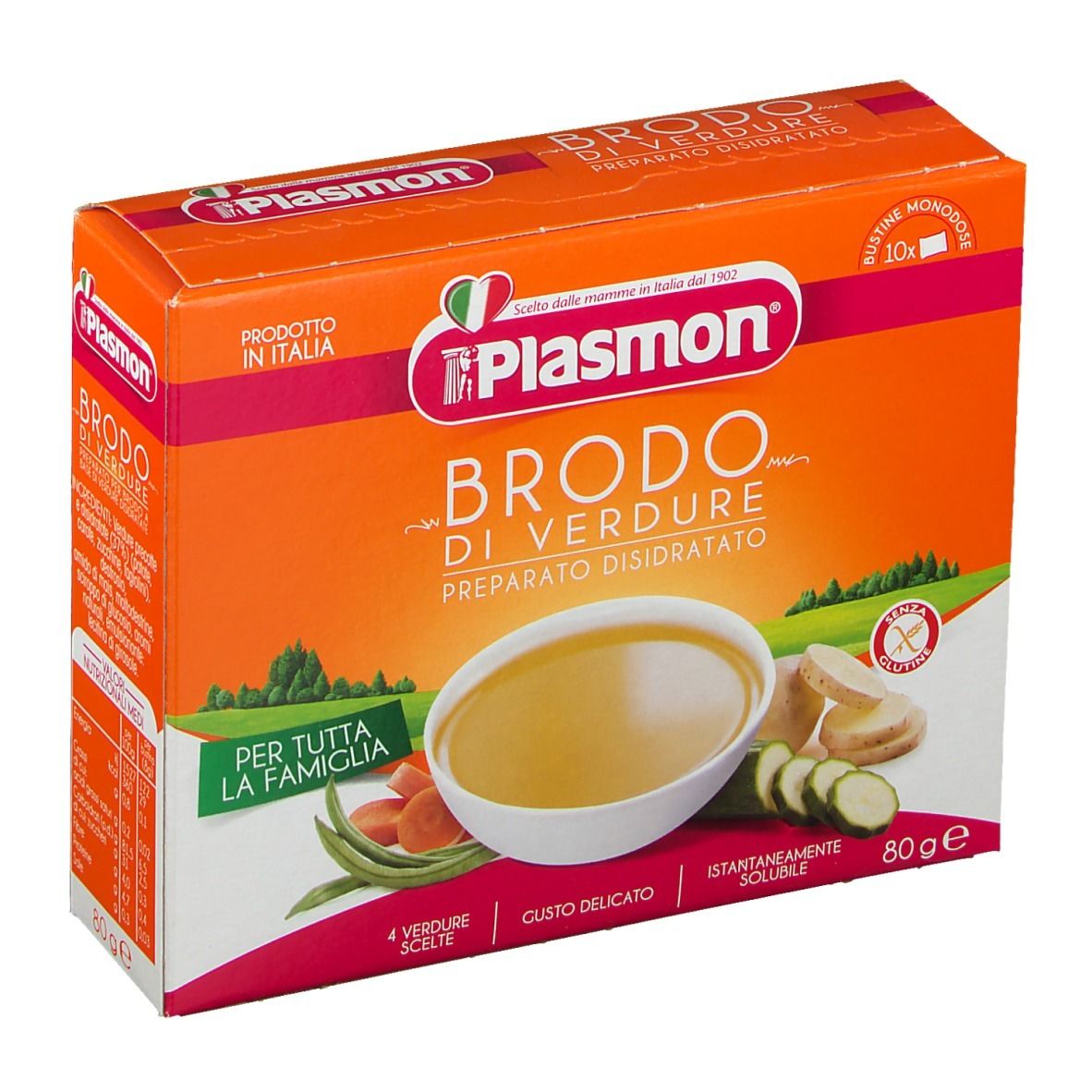 Plasmon® Brodo di Verdura 80 g Pappa