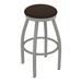 Holland Bar Stool 802 Misha Swivel Stool Upholstered/Metal in Gray | Bar Stool (30" Seat Height) | Wayfair 80230AN025