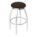 Holland Bar Stool 802 Misha Swivel Stool Upholstered/Metal in Gray | Bar Stool (30" Seat Height) | Wayfair 80230CH025