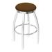 Holland Bar Stool 802 Misha Swivel Stool Upholstered/Metal in Gray/Brown | Extra Tall (36" Seat Height) | Wayfair 80236CH001