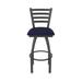 Holland Bar Stool Jackie Swivel Stool Upholstered/Metal in Gray/Black | Counter Stool (25" Seat Height) | Wayfair 41025PW002