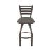 Holland Bar Stool Jackie Swivel Stool Upholstered/Metal in Gray/Black/Brown | Extra Tall (36" Seat Height) | Wayfair 41036BZ019