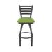 Holland Bar Stool Jackie Swivel Stool Upholstered/Metal in Gray | Bar Stool (30" Seat Height) | Wayfair 41030PW009