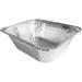 Nicole Fantini Disposable Extra Deep 9 x 13 Half Size Disposable Aluminum Pans Aluminum in Gray | Wayfair NC00514-10CT