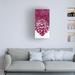 Wrought Studio™ Hued Plaster I On Canvas by Michael Willett Print Canvas, Cotton in White | 47 H x 24 W x 2 D in | Wayfair