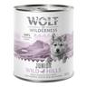 24 x 800g Junior Duo-Protein Recipe Wild Hills Junior - Duck & Veal Wolf of Wilderness Wet Dog Food