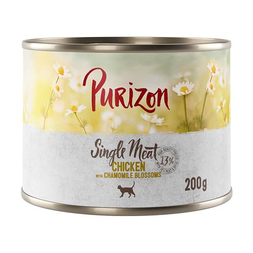 Purizon Single Meat Huhn mit Kamillenblüten – passendes Nassfutter: Purizon Huhn mit Kamillenblüten