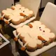 Super Cute Soft Toast Cushion Plush Toy Non-slip Cushion Sleeping Chair Sofa Cushion Cushion Pillow