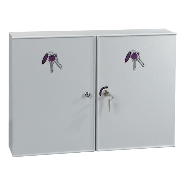 EICHNER Sicherheits-Schlüsselkasten für 108 Schlüssel grau, 27x36x11 cm