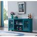 Versatile TV Stands Entertainment Units Sideboard Buffet Table Storage Cabinet with 2 Doors and Adjustable Shelves