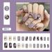 ZYWLKJ Gentle temperament sweet early autumn cute and playful new product wearing nails and nail enhancement pieces mixed batch