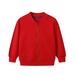 Eashery Baby and Toddler Boysâ€™ Jacket Full Zip Hooded Rain Jacket Long Sleeve Cotton Pullover Tops Jackets for Boys (Red 18-24 Months)