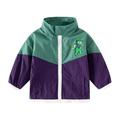 Eashery Kids Baby Girls Boys Jacket Print Water-Resistant Jacket Lightweight Pullover Top Jackets for Kids (Green 4-5 Years)
