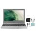 Samsung Chromebook 4 11.6 HD Laptop Intel Celeron N4020 1.1GHz 4GB RAM 64GB eMMC Wi-Fi 5 Long Battery Life Intel UHD Graphics 600 Chrome OS Wi-Fi Platinum Titan with Mazepoly Accessories