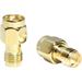 SMA Male to RP-SMA Female 2-Pack SMA Male Pin Plug to RP-SMA Female Pin Adapter Connector for LTE Router
