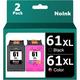 Ink 61 Ink Cartridge Combo Pack Replacement for HP Ink 61 HP 61 Ink Cartridge Combo Pack Printer Ink HP 61 for Envy