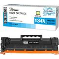 [with CHIP Compatible Toner Cartridge 134X W1340X ( 134A W1340A ) Black High Capacity 2400 Pages for HP