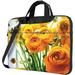 Laptop Shoulder Bag Carrying Case Beautiful Flower Print Computer Bags