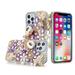 For Iphone 15 Full Diamond With Ornaments Case Cover - Ultimate Multi Ornament Purple