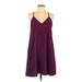 Nicole Miller New York Casual Dress: Burgundy Dresses - Women's Size 10