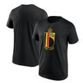 Belgien FA Primary Logo Grafik T-Shirt - Schwarz - Herren