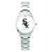 Women's Silver Chicago White Sox Stainless Steel Bracelet Wristwatch