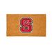 NC State Wolfpack 28" x 16" Logo Turf Mat