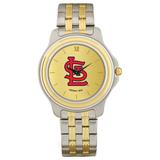 Men's St. Louis Cardinals Gold Dial Two-Tone Wristwatch