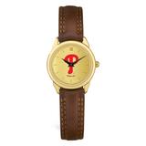 Women's Brown Philadelphia Phillies Leather Wristwatch