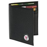 Men's Black Texas Rangers Billfold Wallet