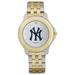 Men's New York Yankees Silver Dial Two-Tone Wristwatch