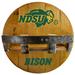 NDSU Bison Reclaimed 22" Oak Bar Shelf