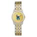 Women's Los Angeles Dodgers Gold Dial Two-Tone Wristwatch