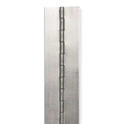 ZORO SELECT 2ZER3 1 1/2 in W x 96 in H Steel Continuous Hinge