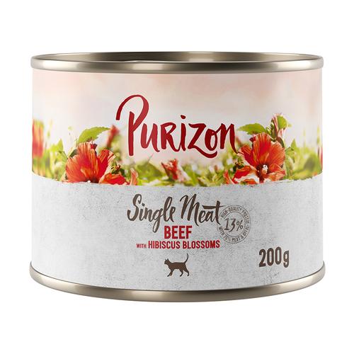 Purizon Single Meat Rind mit Hibiskusblüten - passendes Nassfutter: Single Meat Rind mit...