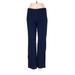 Purejill Casual Pants - High Rise: Blue Bottoms - Women's Size X-Small Petite